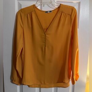 PLEIONE - Yellow Long Sleeve Blouse